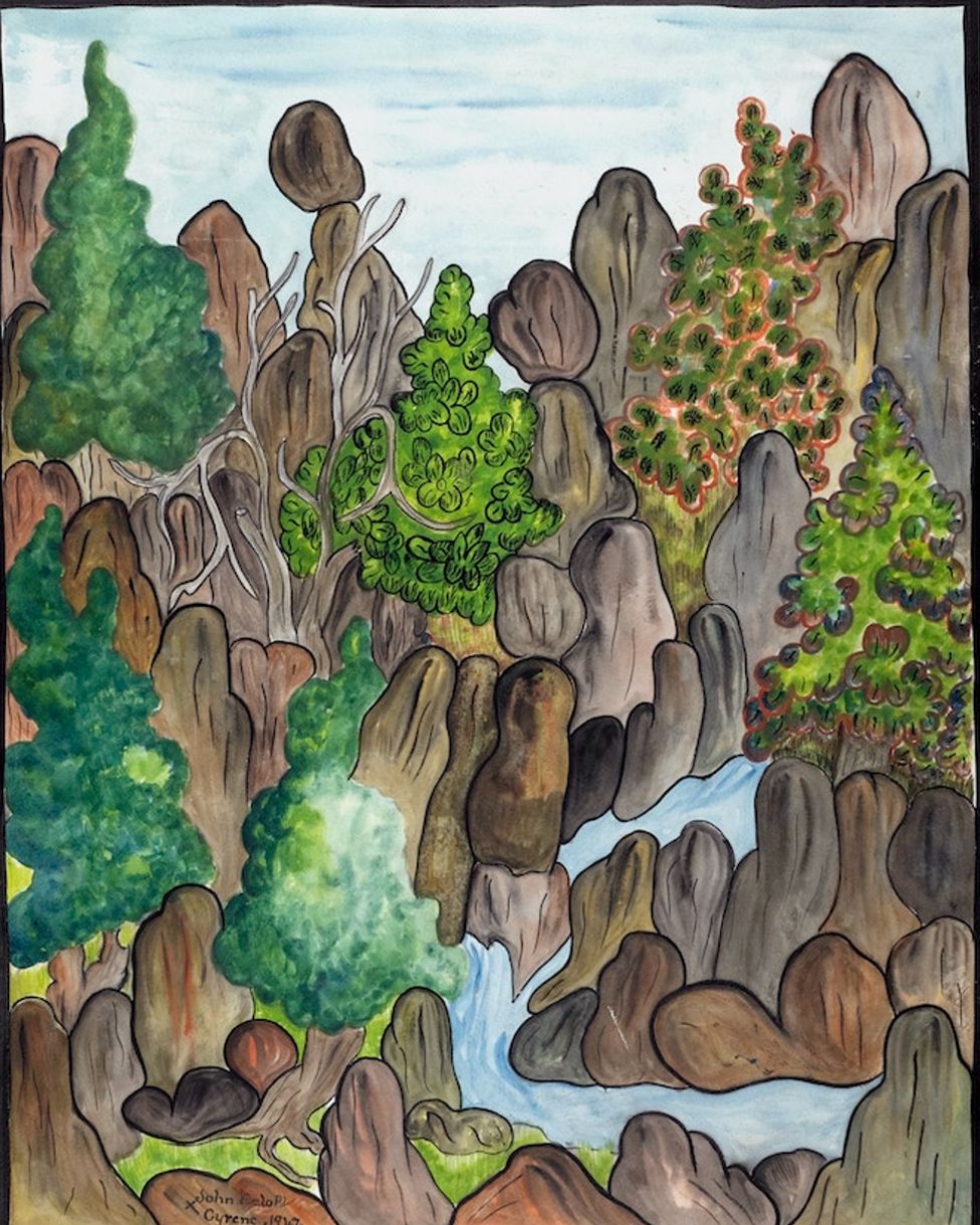 Родезийский пейзаж Джона Балопи (1947)