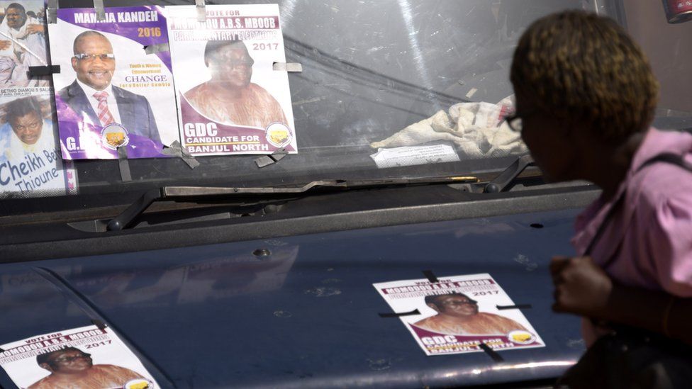 Gambians Vote In First Post-Jammeh Poll - BBC News