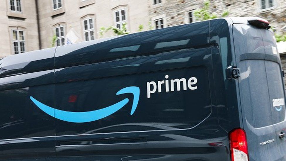 Amazon prime sales van delivery