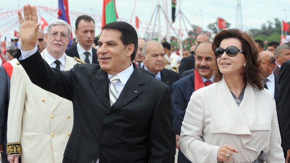 Zine El Abidine Ben Ali, président de la Tunisie