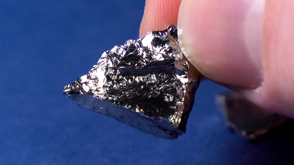 A piece of germanium.