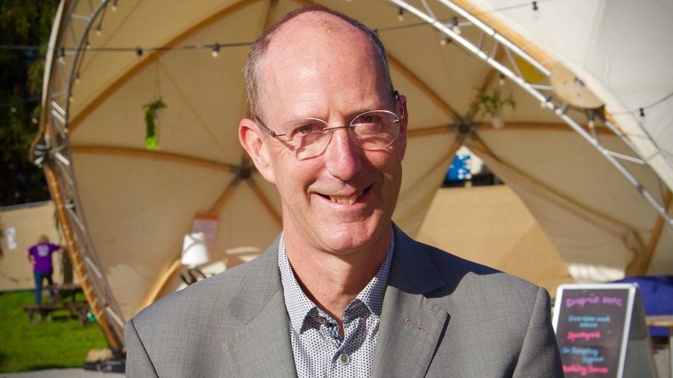 Professor David Richardson, Vice-Chancellor of UEA