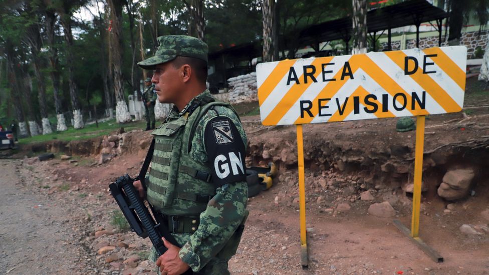 Mexican National Guard in Chiapas State, June 2019