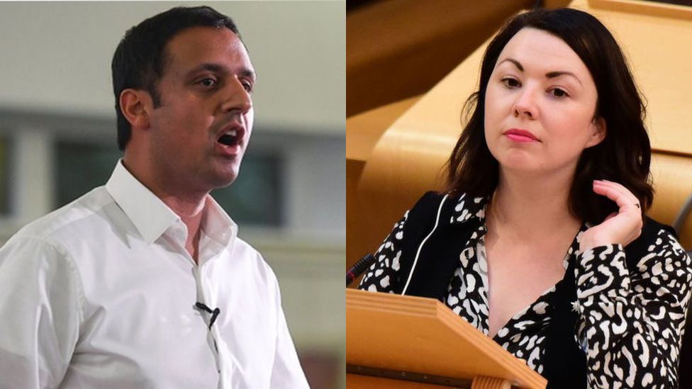 Anas Sarwar and Monica Lennon