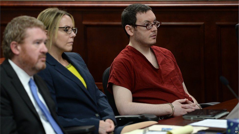 James Holmes Colorado Cinema Gunman Sentenced To Life In Jail Bbc News