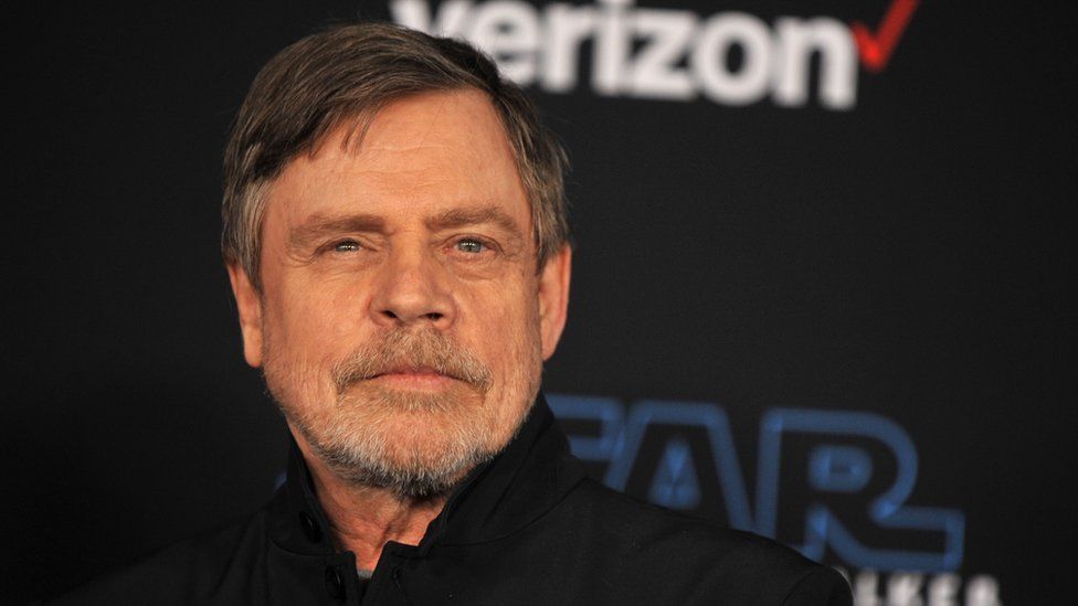 Actor Mark Hamill at the premiere of Star Wars: The Rise of Skywalker