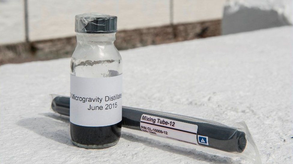 Ardbeg distillate from space and a mixstick