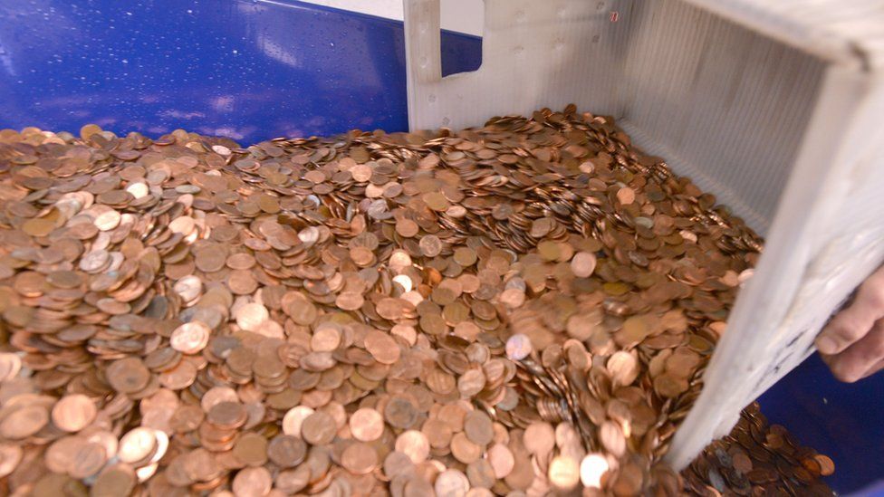Coins collected by Nick Stafford (11 January 2017)