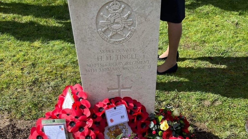 Herbert Henry Tingle's grave