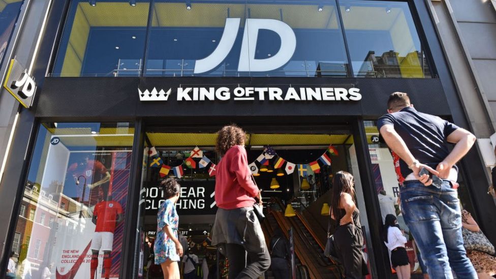 JD Sports and Footasylum fined £4.7m for competition breach - BBC News