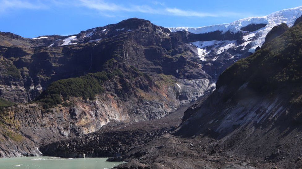 An extinct volcano in Argentina's Nahuel Huapi National Park