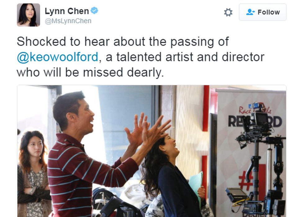 Lynn Chen's tweet