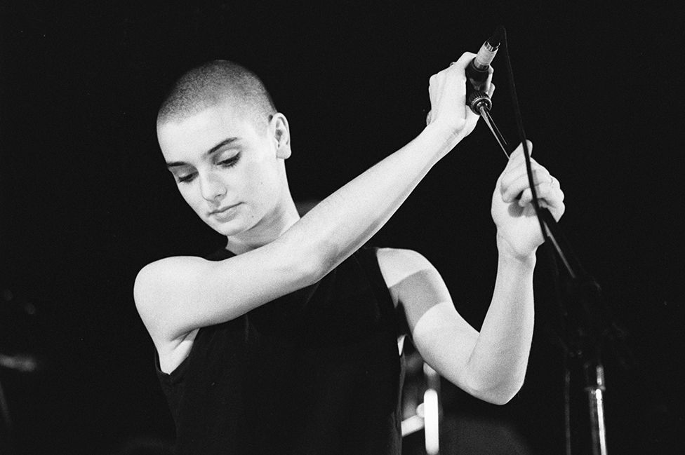 Sinead O'Connor performs at Vredenburg in Utrecht, Netherlands on 16th March 1988