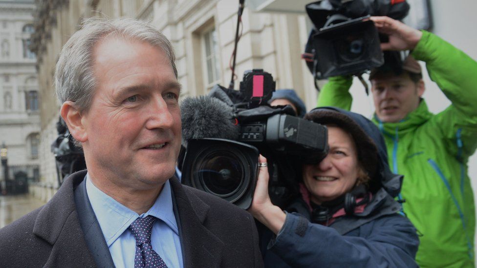 Owen Paterson resigned as an MP