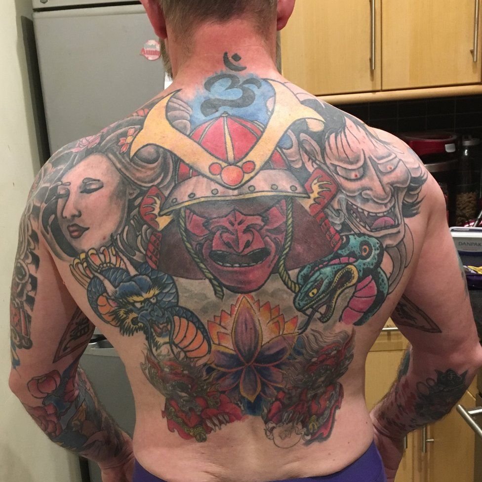 Scot Tudhope's tattoos