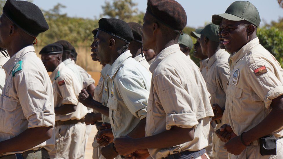 Angolan wildlife rangers out in force, June 2016