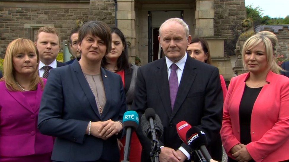 The new Northern Ireland Executive ministers
