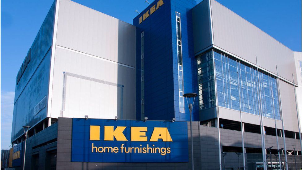 An Ikea shop