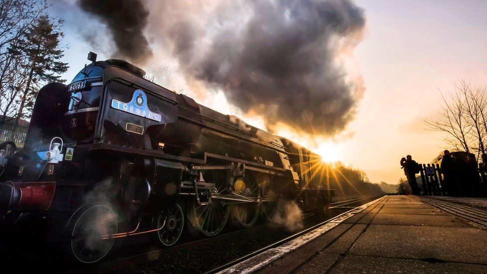 Image of a Tornado steam train