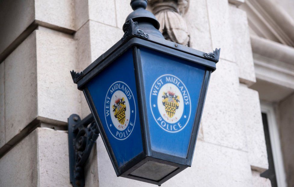 West Midlands Police lamp