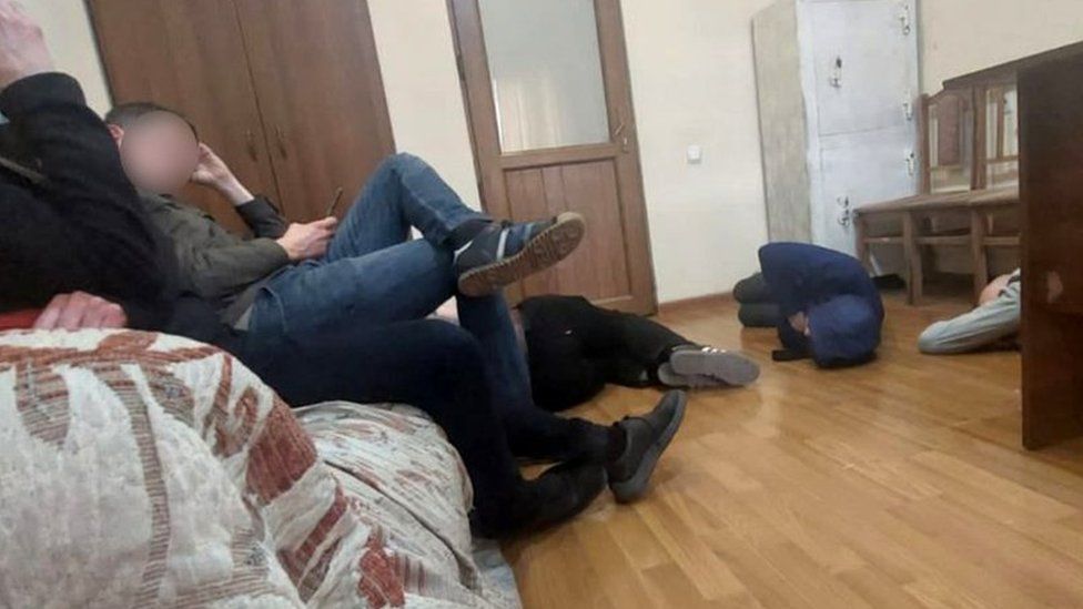 Wales fans in detention in Yerevan, Armenia