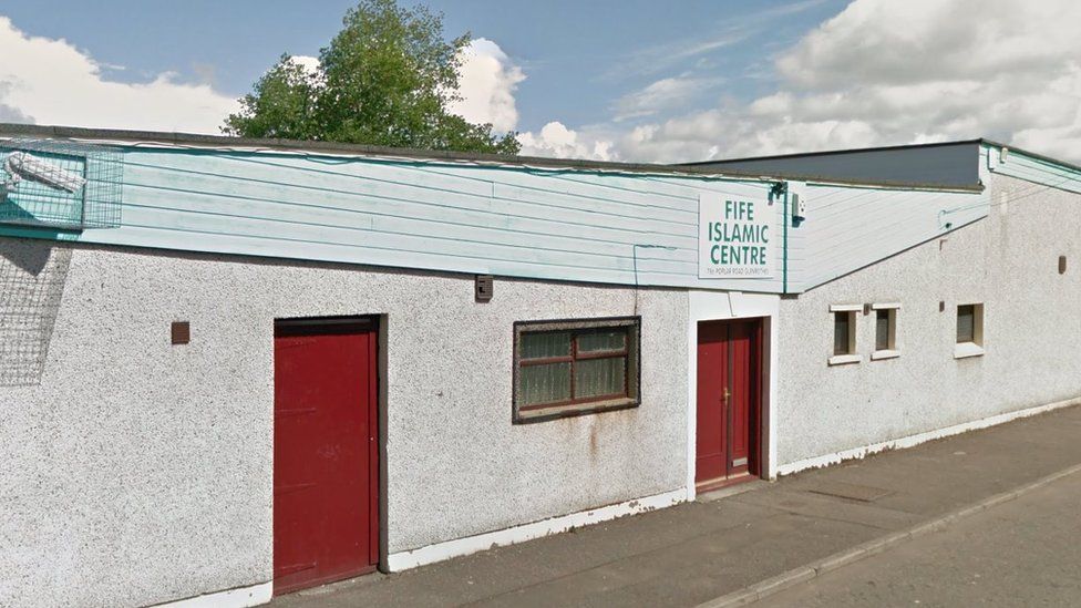 The facade of the Fife Islamic Centre in Glenrothes