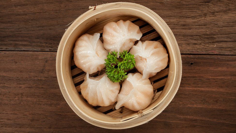 Chinese steamed dumplings