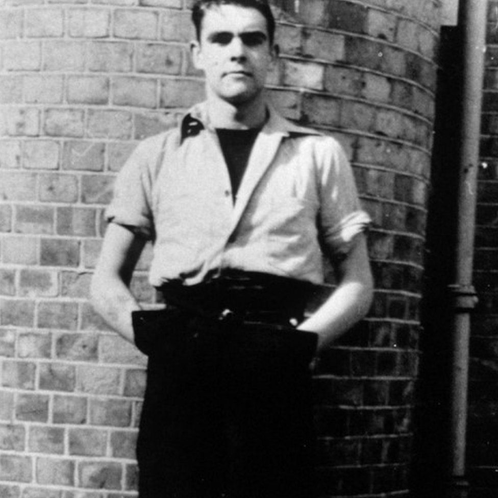 Sean Connery as a young man