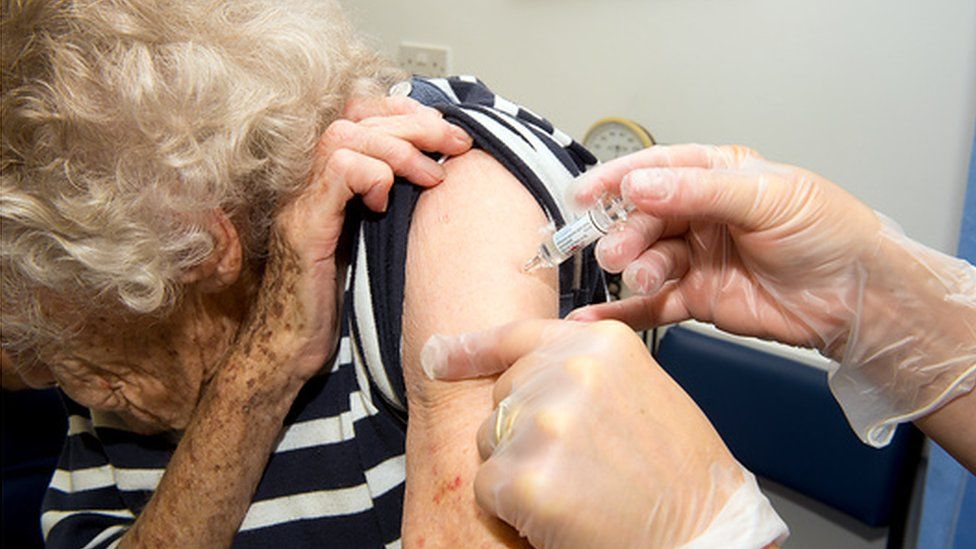 The elderly and the very young are most at risk from flu