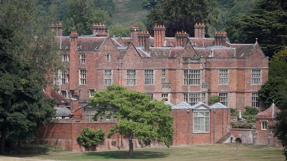 A view of Chequers, the official country residence of the prime minister