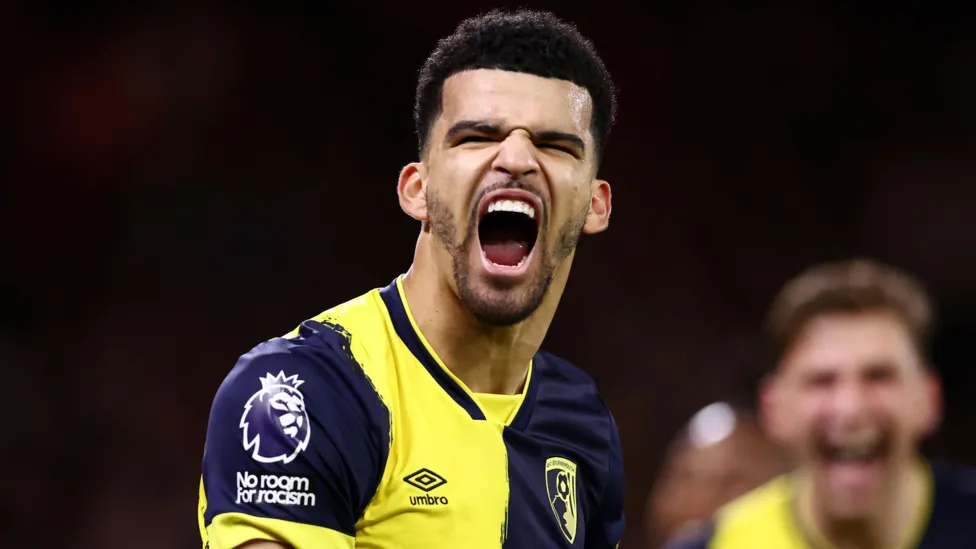 Spurs Near £60m Deal for Bournemouth's Dominic Solanke.