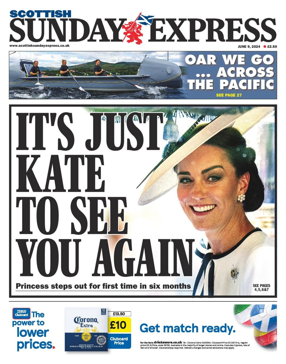 Scotland's papers: Kate returns to duty and Bible John 'unmasked' - BBC ...