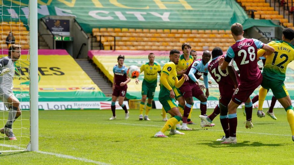 West Ham v Norwich Last time out BBC Sport