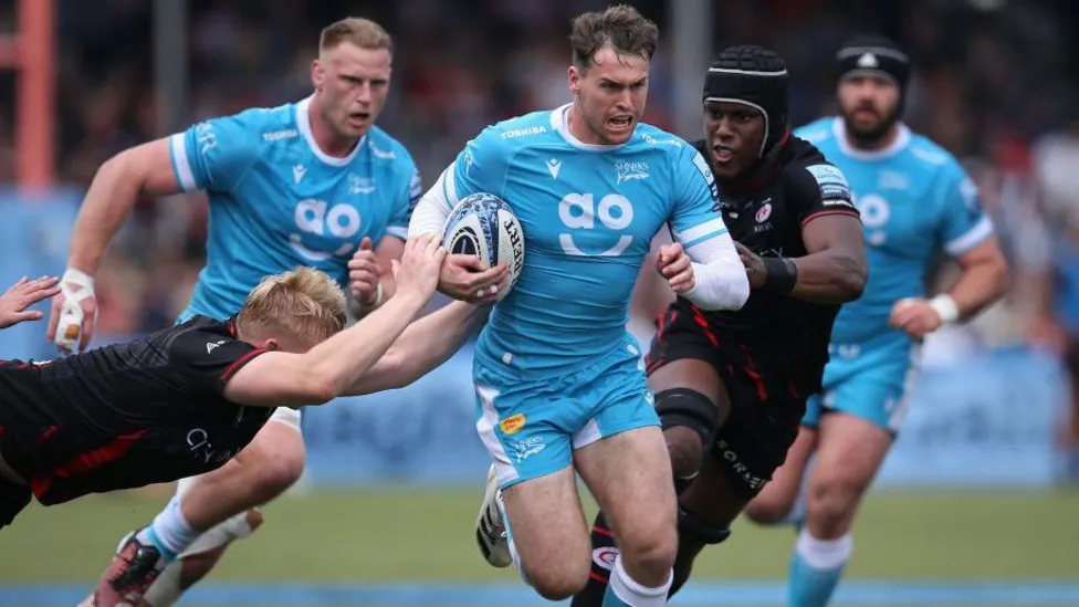 Sale triumph over Saracens to secure play-off spot.