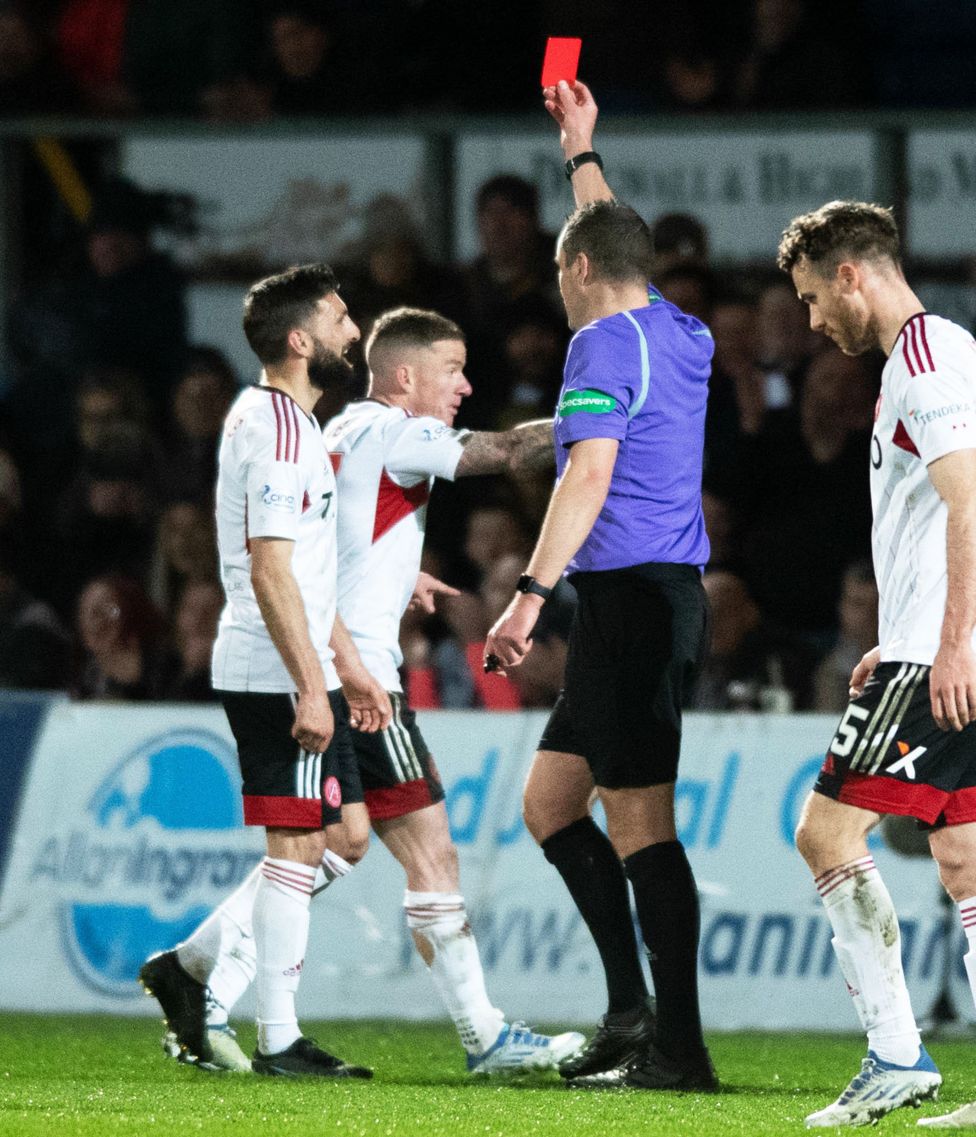 Aberdeen Appeal Shinnie Red Card - BBC Sport