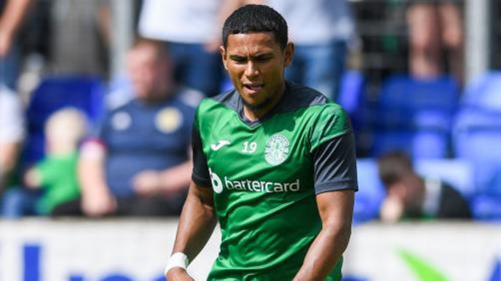 Hibs' Demetri Mitchell to see specialist about ankle problem - BBC Sport