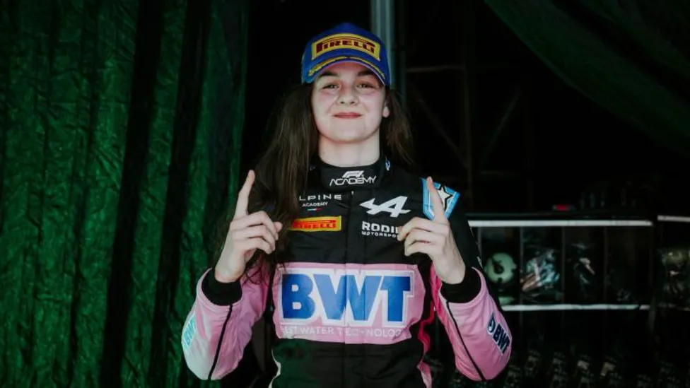 History Made: Pulling Becomes First Woman to Win F4 Race.