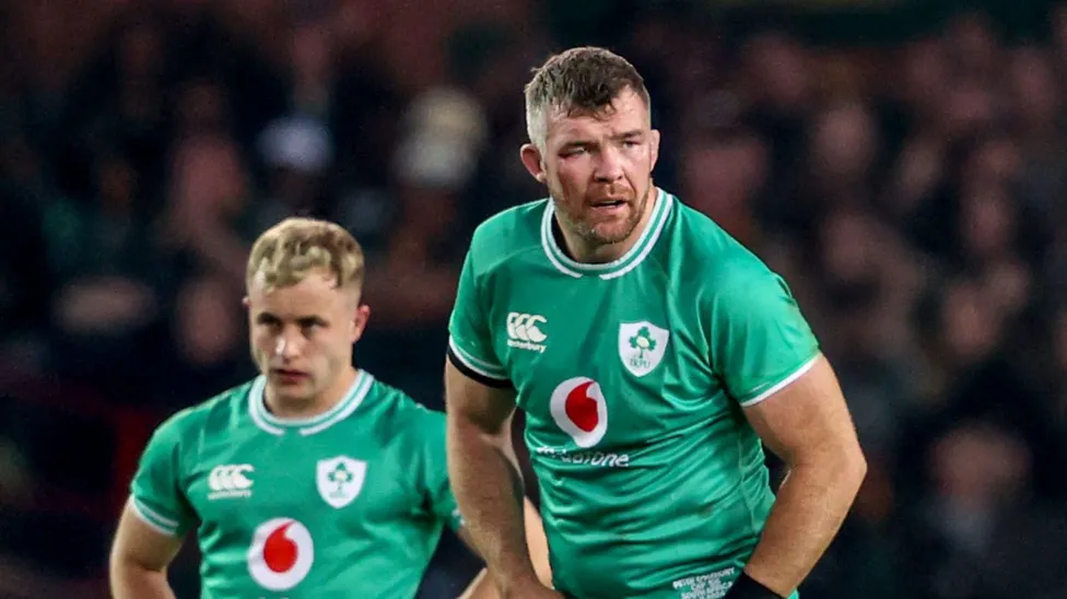 Irish Captain O'Mahony Benched for Second Test Against South Africa.