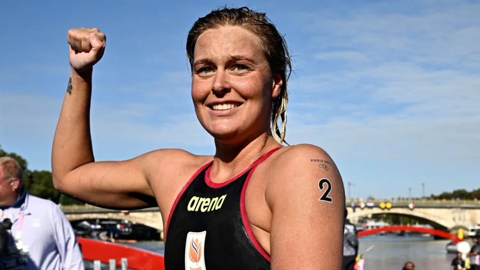 Van Rouwendaal Triumphs with Gold in Grueling 10km Marathon Swim.