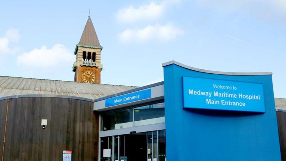 Medway Maritime Hospital Maternity services rated good by CQC BBC News