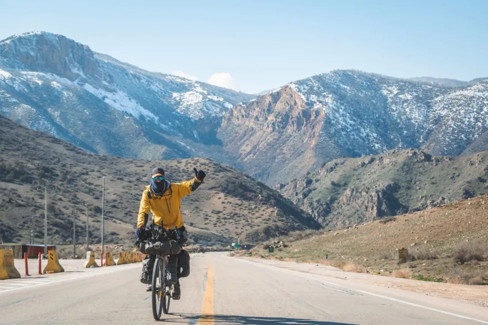 The Irishman who cycles across the globe