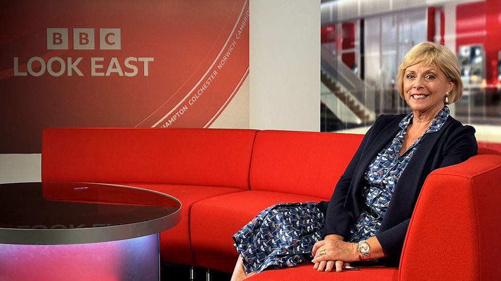 Louise Priest in the BBC Look East studio