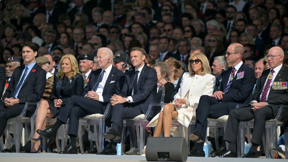 D-Day: King and world leaders attend emotional D-Day events - BBC News