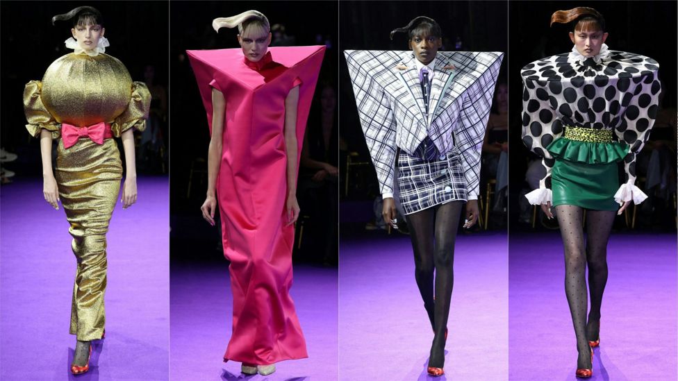 Paris Fashion Week 2024: Top weird and wonderful looks - BBC Newsround