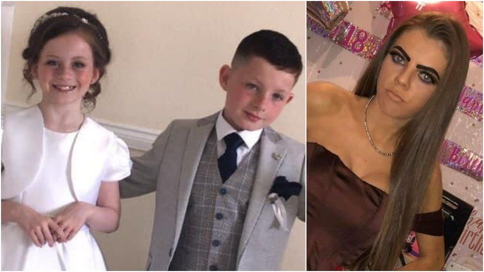 Tallaght murders Funeral held for Dublin siblings BBC News