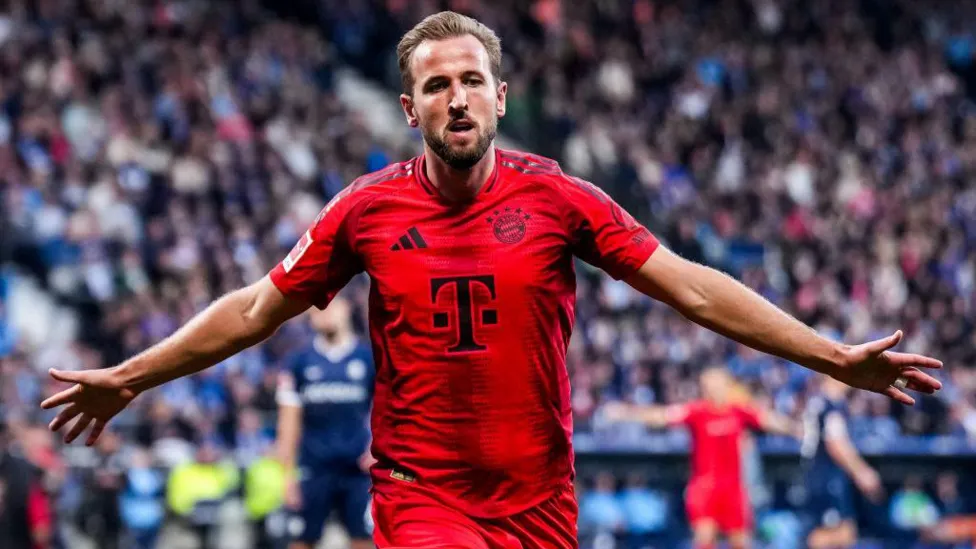 Kane scores as Bayern thrash Bochum