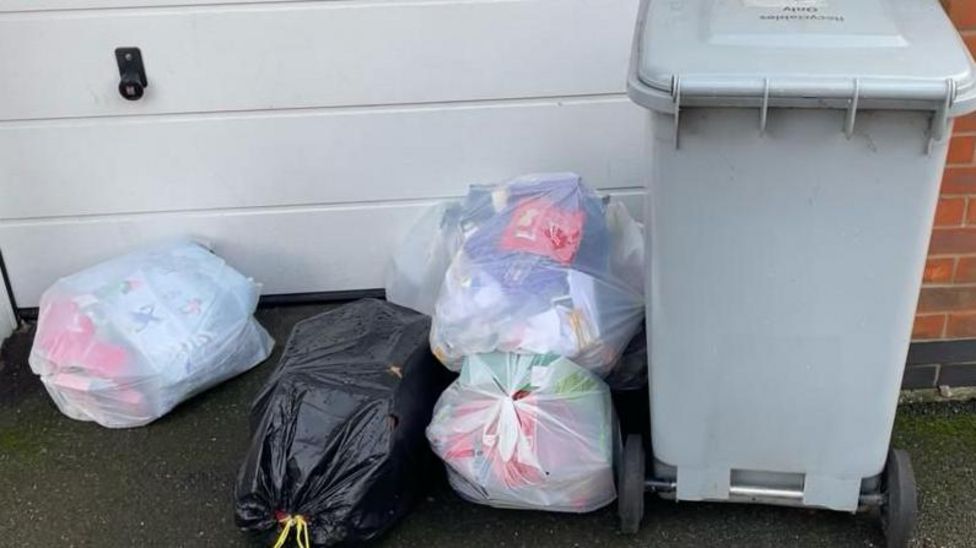 Bourne bins not emptied for weeks say residents BBC News