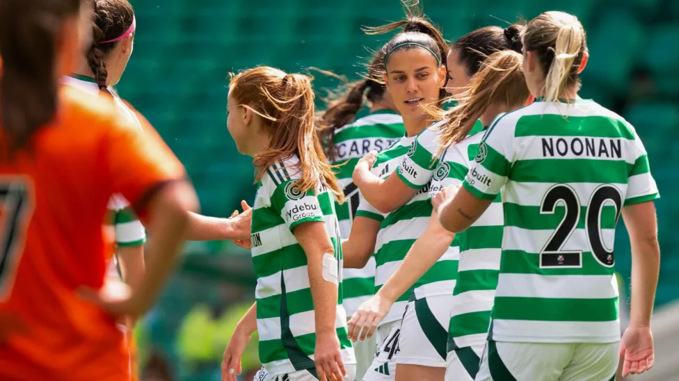 Celtic Kicks Off SWPL Title Defence with Dominant 9-0 Triumph Over Dundee United.