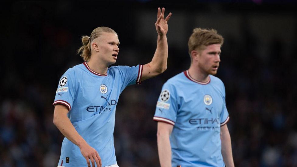 Man City: De Bruyne-Haaland 'something I can’t really explain' - BBC Sport