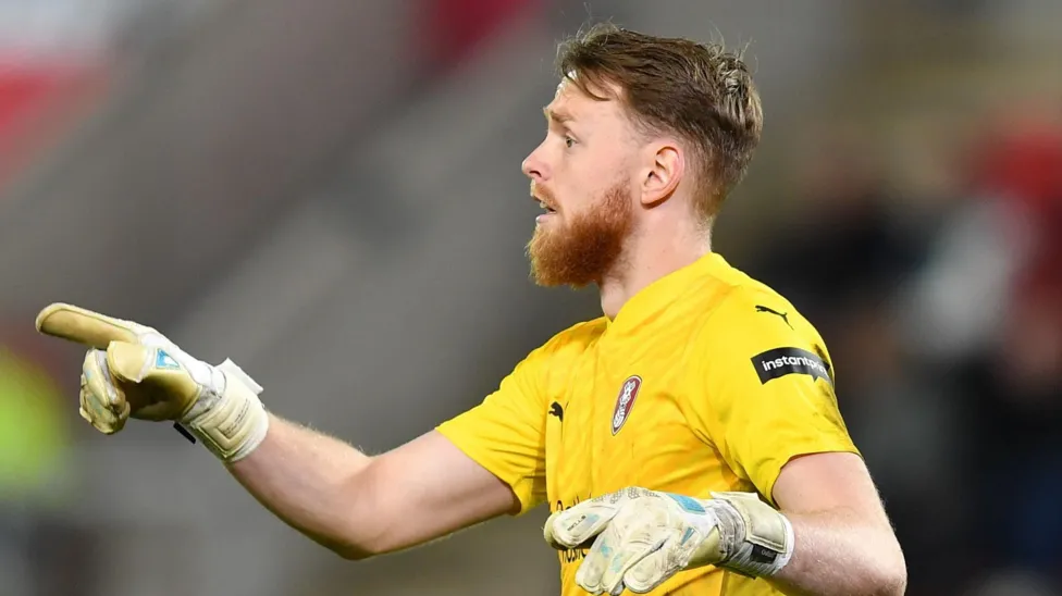 Stoke City make their first signing ahead of new season with Rotherham goalkeeper Viktor Johansson 